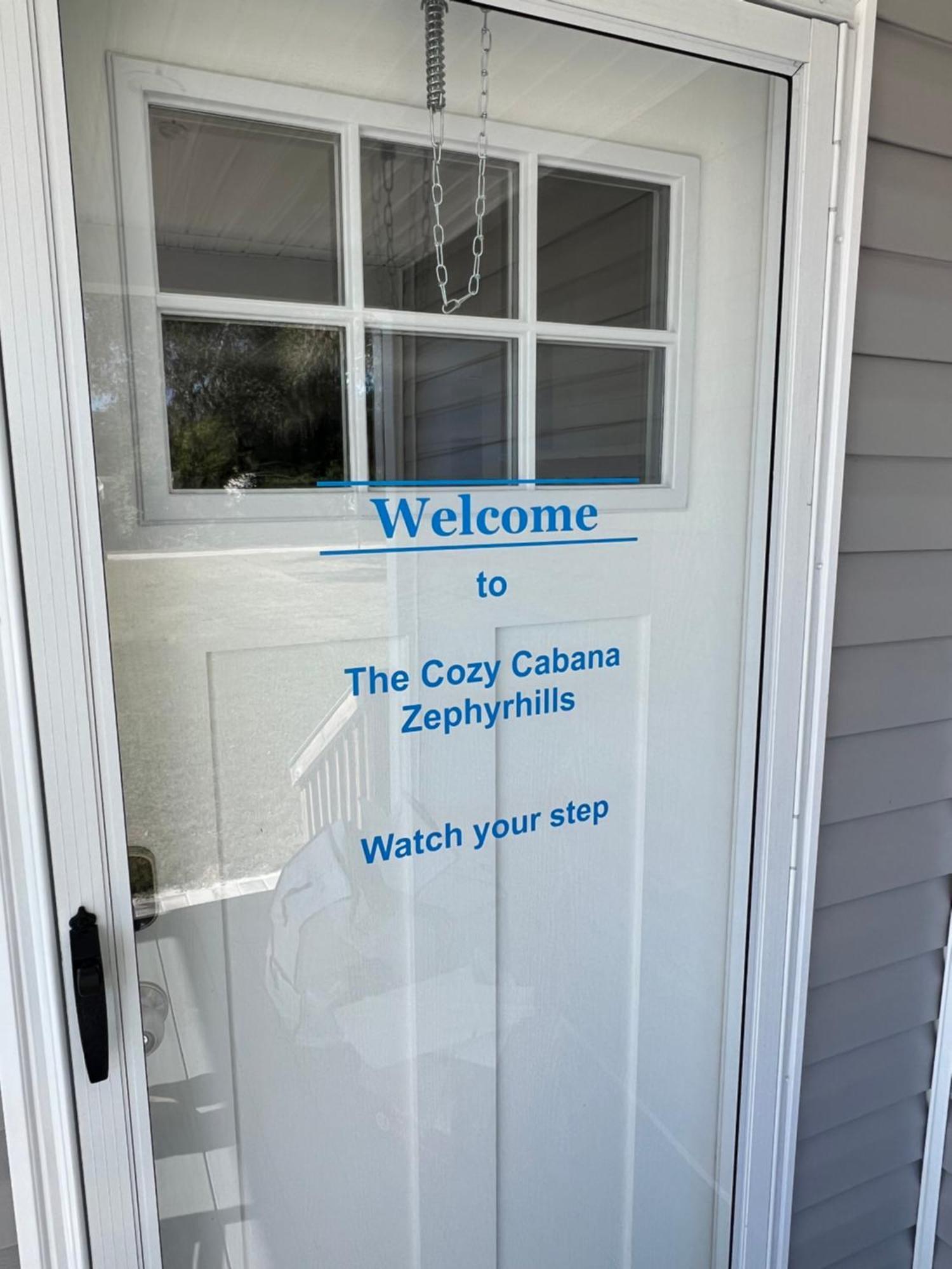 The Cozy Cabana Зефирхиллс Экстерьер фото